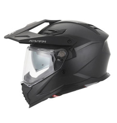 KAPPA KASK KV33 SOLID ENDURO DUAL OFF ROAD Z SZYBĄ I BLENDĄ KOLOR CZARNY MATT ROZMIAR 60 / L (HOMOLOGACJA ECE 22R06)