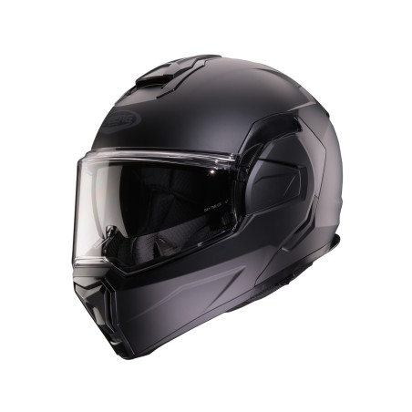 CABERG KASK SZCZĘKOWY FLIP-BACK (SZCZĘKA DO TYŁU) MODEL TRIP SOLID KOLOR CZARNY MAT ROZMIAR XS (PINLOCK W ZESTAWIE)