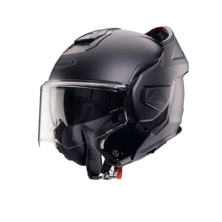 CABERG KASK SZCZĘKOWY FLIP-BACK (SZCZĘKA DO TYŁU) MODEL TRIP SOLID KOLOR CZARNY MAT ROZMIAR XS (PINLOCK W ZESTAWIE)