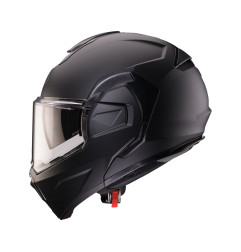 CABERG KASK SZCZĘKOWY FLIP-BACK (SZCZĘKA DO TYŁU) MODEL TRIP SOLID KOLOR CZARNY MAT ROZMIAR S (PINLOCK W ZESTAWIE)