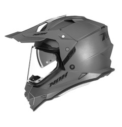 NOX KASK OFFROAD / TRAIL DUOSPORT (DUAL) N312 SOLID Z SZYBKĄ I BLENDĄ KOLOR TYTANOWT MAT ROZMIAR XL