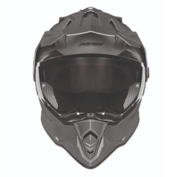 NOX KASK OFFROAD / TRAIL DUOSPORT (DUAL) N312 SOLID Z SZYBKĄ I BLENDĄ KOLOR TYTANOWT MAT ROZMIAR XL
