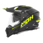 NOX PROMOCJA KASK OFFROAD / TRAIL DUOSPORT (DUAL) N312 VAPOR Z SZYBKĄ I BLENDĄ KOLOR CZARNY/ZÓŁTY FLUO MAT ROZMIAR XS