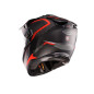CABERG 2026 KASK OFFROAD / TRAIL / ADVENTURE DUOSPORT (DUAL) TANAMI CARBON GRAVITY KOLOR CZERWONY/SZARY ROZMIAR L