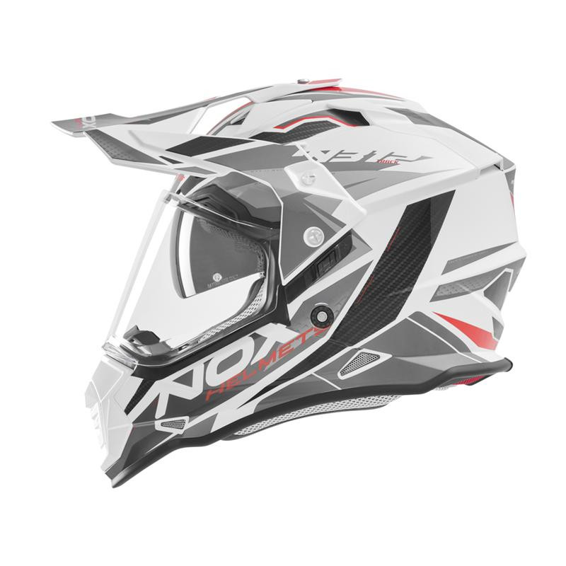 NOX PROMOCJA KASK OFFROAD / TRAIL DUOSPORT (DUAL) N312 TRACK Z SZYBKĄ I BLENDĄ KOLOR CZERWONY/BIAŁY ROZMIAR S NOX PROMOCJA KASK OFFROAD / TRAIL DUOSPORT (DUAL) N312 TRACK Z SZYBKĄ I BLENDĄ KOLOR CZERWONY/BIAŁY ROZMIAR S