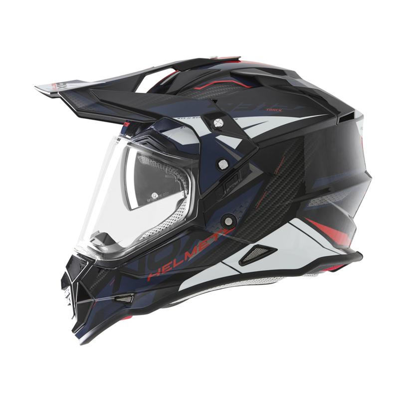 NOX PROMOCJA KASK OFFROAD / TRAIL DUOSPORT (DUAL) N312 TRACK Z SZYBKĄ I BLENDĄ KOLOR CZARNY/CZERWONY/NIEBIESKI ROZMIAR M NOX PROMOCJA KASK OFFROAD / TRAIL DUOSPORT (DUAL) N312 TRACK Z SZYBKĄ I BLENDĄ KOLOR CZARNY/CZERWONY/NIEBIESKI ROZMIAR M