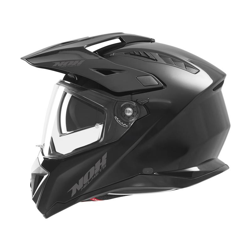 NOX KASK OFFROAD / TRAIL DUOSPORT (DUAL) N350 SOLID Z SZYBKĄ I BLENDĄ KOLOR CZARNY POŁYSK ROZMIAR M NOX KASK OFFROAD / TRAIL DUOSPORT (DUAL) N350 SOLID Z SZYBKĄ I BLENDĄ KOLOR CZARNY POŁYSK ROZMIAR M