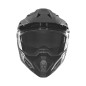 NOX KASK OFFROAD / TRAIL DUOSPORT (DUAL) N350 SOLID Z SZYBKĄ I BLENDĄ KOLOR CZARNY POŁYSK ROZMIAR XXL