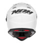 NOX KASK OFFROAD / TRAIL DUOSPORT (DUAL) N312 SOLID Z SZYBKĄ I BLENDĄ KOLOR BIAŁY POŁYSK ROZMIAR M