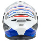 SCORPION KASK DUAL ENDURO / ADVENTURE ADF-9000 AIR DESERT WHITE/BLUE/RED KOLOR BIAŁY/NIEBIESKI/CZERWONY ROZMIAR M