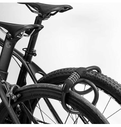 Linka antykradzieżowa, zabezpieczenie rowerowe na szyfr (RKS870-BK) ROCKBROS