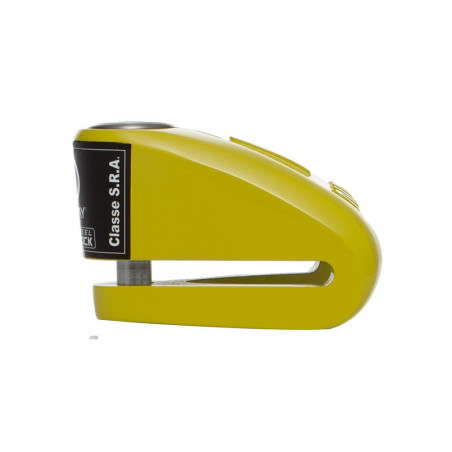 AUVRAY blokada na tarczę DK10 - żółta, średnica bolca 10mm (klasa S.R.A.)