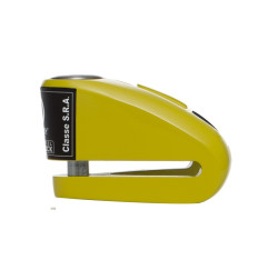 AUVRAY blokada na tarczę z alarmem B-LOCK 10 - żółta / czarna, średnica bolca 10mm (klasa S.R.A.)