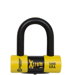 AUVRAY kłódka XTREM MINI z przypominaczem - średnica bolca 16mm, 116mm x 119mm (klasa S.R.A.)
