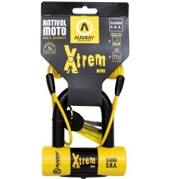 AUVRAY kłódka XTREM MINI z przypominaczem - średnica bolca 16mm, 116mm x 119mm (klasa S.R.A.)