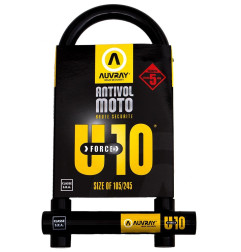 AUVRAY zapięcie U-LOCK U-FORCE 10 - 105 x 245mm, średnica bolca 18mm (klasa S.R.A.)