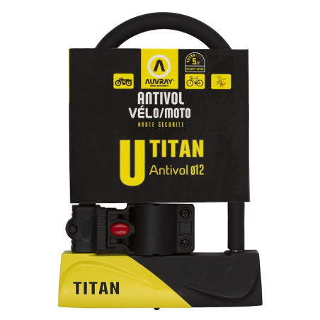 AUVRAY zapięcie U-LOCK TITAN z uchwytem - 165 x 245mm