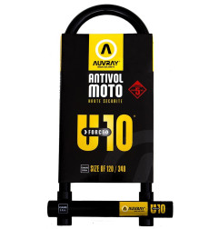 AUVRAY zapięcie U-LOCK U-FORCE 10 - 120 x 340mm, średnica bolca 18mm (klasa S.R.A.)