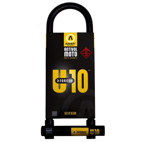 AUVRAY zapięcie U-LOCK U-FORCE 10 - 95 x 330mm, średnica bolca 18mm (klasa S.R.A.)