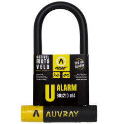 AUVRAY zapięcie U-LOCK Z ALARMEM - 90 x 210mm, średnica bolca 14mm