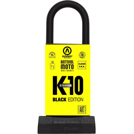 AUVRAY zapięcie U-LOCK BLACK EDITION - 85X310 (klasa S.R.A.)