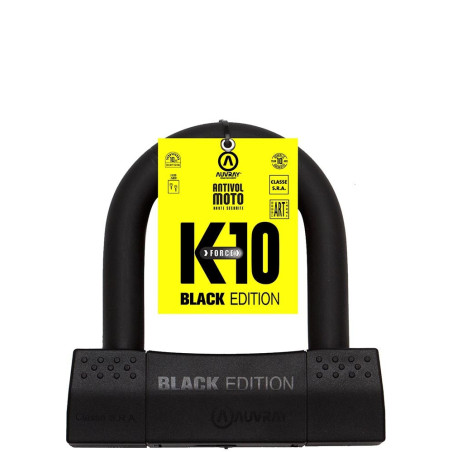 AUVRAY zapięcie U-LOCK BLACK EDITION - 85X100 (klasa S.R.A.)