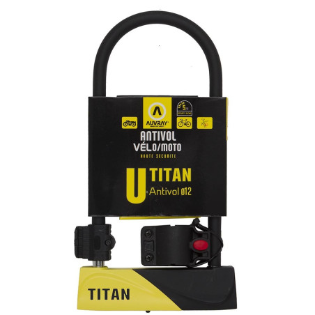 AUVRAY zapięcie U-LOCK TITAN 320 z uchwytem - 165 x 320mm
