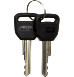 AUVRAY zapięcie U-LOCK U-ZEN (gumowa osłona pałąka) z uchwytem - 108 x 235mm