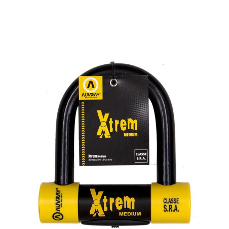 AUVRAY zapięcie U-LOCK XTREM MEDIUM - bolec 18mm, 155mm x 163mm (klasa S.R.A.)