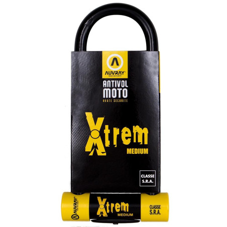 AUVRAY zapięcie U-LOCK XTREM MEDIUM - bolec 18mm, 85mm x 250mm (klasa S.R.A.)