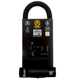 AUVRAY zapięcie U-LOCK XTREM MEDIUM BLACK EDITION - bolec 18mm, 85mm x 250mm (klasa S.R.A.)