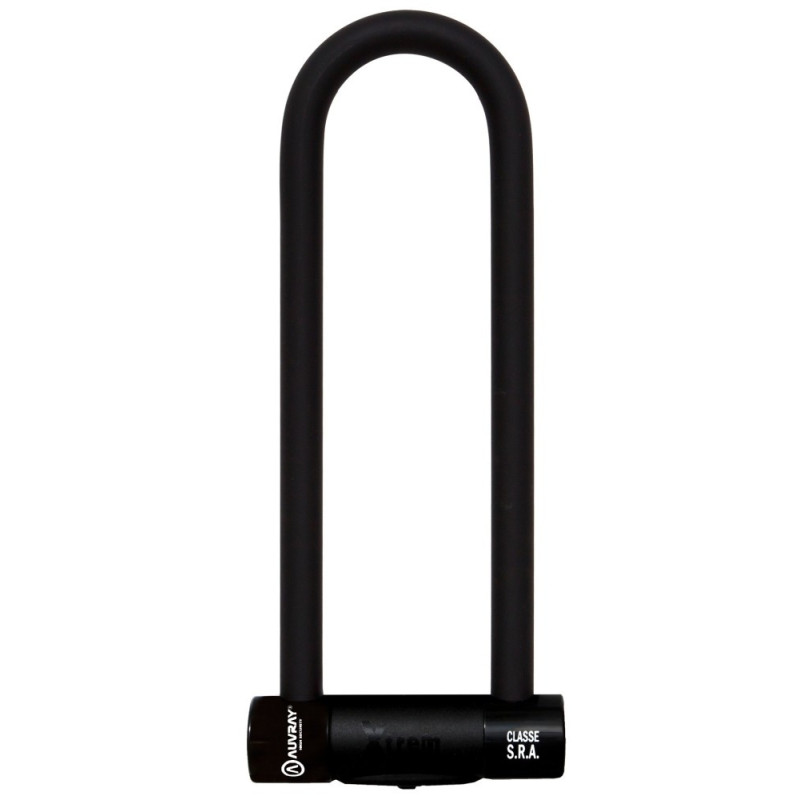 AUVRAY zapięcie U-LOCK XTREM MEDIUM BLACK EDITION - bolec 18mm, 85mm x 310mm (klasa S.R.A.) AUVRAY zapięcie U-LOCK XTREM MEDIUM BLACK EDITION - bolec 18mm, 85mm x 310mm (klasa S.R.A.)