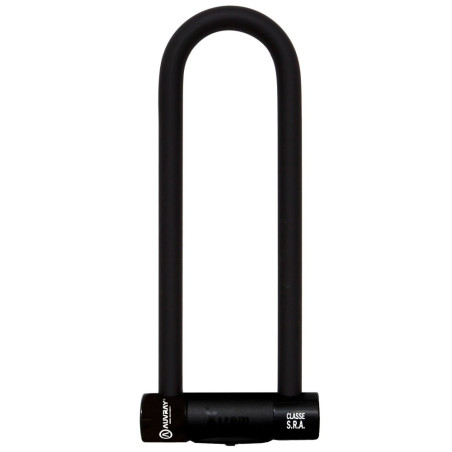 AUVRAY zapięcie U-LOCK XTREM MEDIUM BLACK EDITION - bolec 18mm, 85mm x 310mm (klasa S.R.A.)