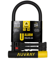 AUVRAY zapięcie U-LOCK Z ALARMEM - 128 x 245mm, średnica bolca 14mm