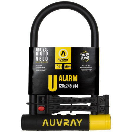 AUVRAY zapięcie U-LOCK Z ALARMEM - 128 x 245mm, średnica bolca 14mm
