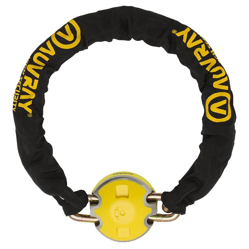 AUVRAY zestaw kotwa podłogowa podwójna 14mm + łańcuch 120cm z ogniwem lasso - długość 120cm, średnica 12mm