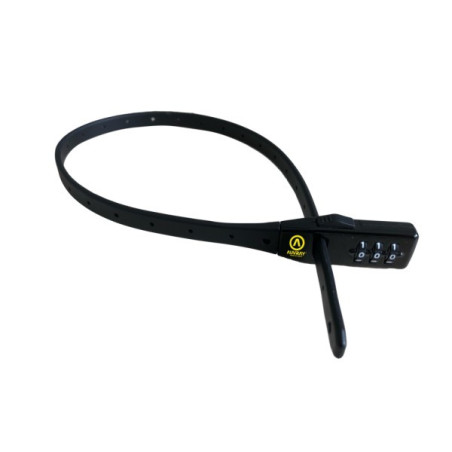 AUVRAY zabezpieczenie FLEXI LOCK z zamkiem szyfrowym długość 50 cm