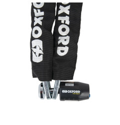 OXFORD PROMOCJA ŁAŃCUCH DO MOTOCYKLA CHAIN LOCK DŁUGOSC 1.2 METRA Z ZAPIĘCIEM PATRIOT (TRZPIEŃ - 14 MM) ŚREDNICA OCZKA 12 MM