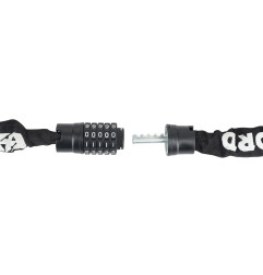 OXFORD PROMOCJA ŁAŃCUCH ZABEZPIECZENIE ANTYKRADZIEŻOWE COMBI CHAIN 8MM x 1.5M (OCZKO 8MM) - (ZAMKNIĘCIE NA SZYFR)