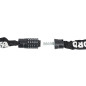 OXFORD PROMOCJA ŁAŃCUCH ZABEZPIECZENIE ANTYKRADZIEŻOWE COMBI CHAIN 8MM x 1.5M (OCZKO 8MM) - (ZAMKNIĘCIE NA SZYFR)