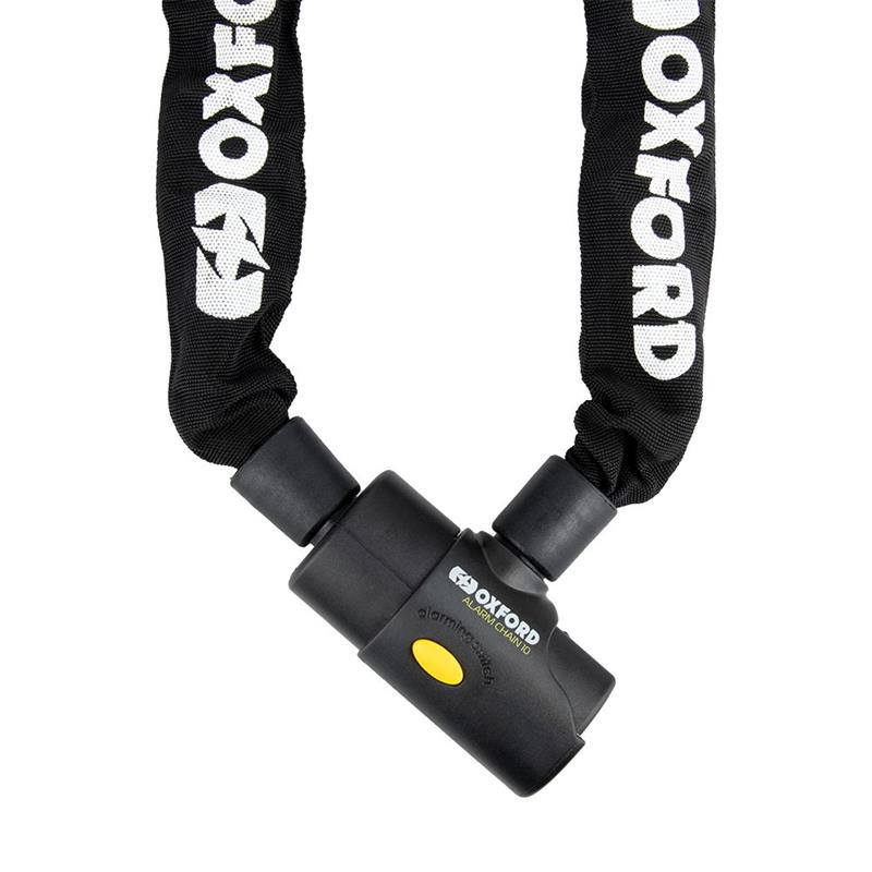 OXFORD ŁAŃCUCH ZABEZPIECZENIE ANTYKRADZIEŻOWE Z ALARMEM ALARM CHAIN 10, 10mm x 1.2m