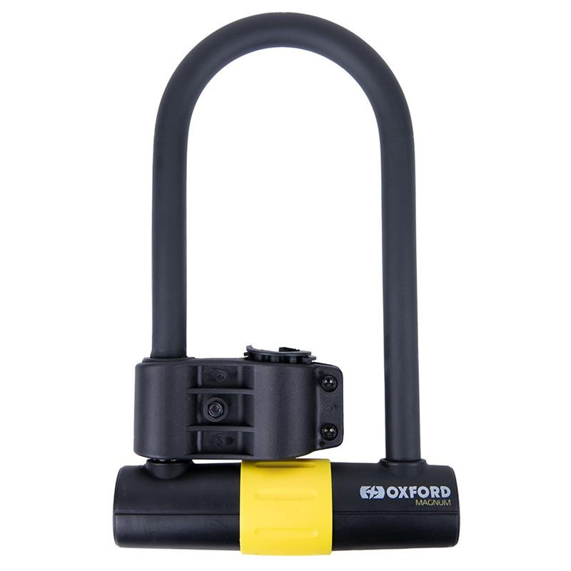 OXFORD PROMOCJA ZABEZPIECZENIE ANTYKRADZIEŻOWE KŁÓDKA MAGNUM U-LOCK Z UCHWYTEM (177x340mm)