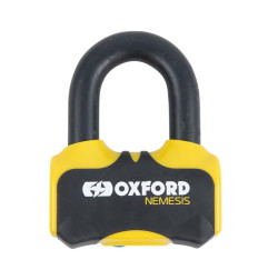 OXFORD PROMOCJA ZABEZPIECZENIE ANTYKRADZIEŻOWE KŁÓDKA NA TARCZE HAMULCOWĄ NEMESIS 16mm KOLOR ŻÓŁTY FLUO