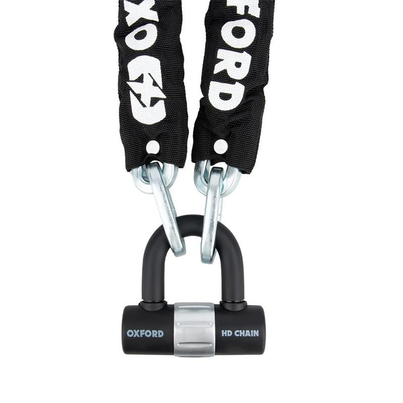 OXFORD ŁAŃCUCH ZABEZPIECZENIE ANTYKRADZIEŻOWE HD CHAIN LOCK 9.3mm x 1.0m
