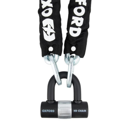 OXFORD ŁAŃCUCH ZABEZPIECZENIE ANTYKRADZIEŻOWE HD CHAIN LOCK 9.3mm x 1.0m