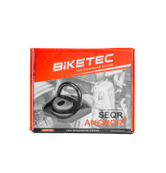 BIKETEC SEQR MOCOWANIE ZABEZPIECZAJĄCE (KOTWA) 135MM X 116MM, 3KLUCZE, JARZMO 14MM (ŚRUBY KOTWIĄCE W ZESTAWIE)