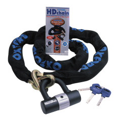 OXFORD ŁAŃCUCH HEAVY DUTY Z KŁÓDKĄ DŁ. 2M SS (10MM)