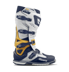 GAERNE BUTY CROSS/ENDURO MODEL SG-22 SQUADRON KOLOR NIEBIESKI/ZŁOTY/BIAŁY ROZMIAR 45