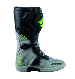 KENNY RACING BUTY CROSS/ENDURO TRACK T2 GREY/NEON YELLOW KOLOR SZARY/ŻÓŁTY FLUO ROZMIAR 47