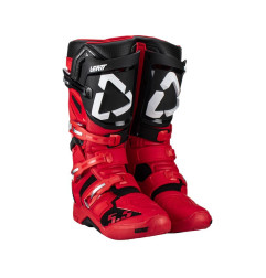 LEATT BUTY CROSS 5.5 FLEXLOCK BOOTS RED KOLOR CZERWONY/CZARNY ROZMIAR 48 / 31.5 cm